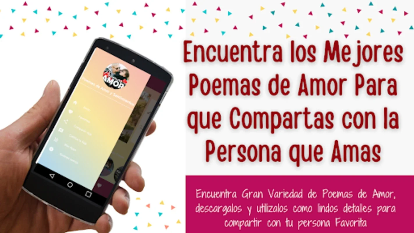 Poemas de Amor y Sentimientos for Android - Express Love with Poetry