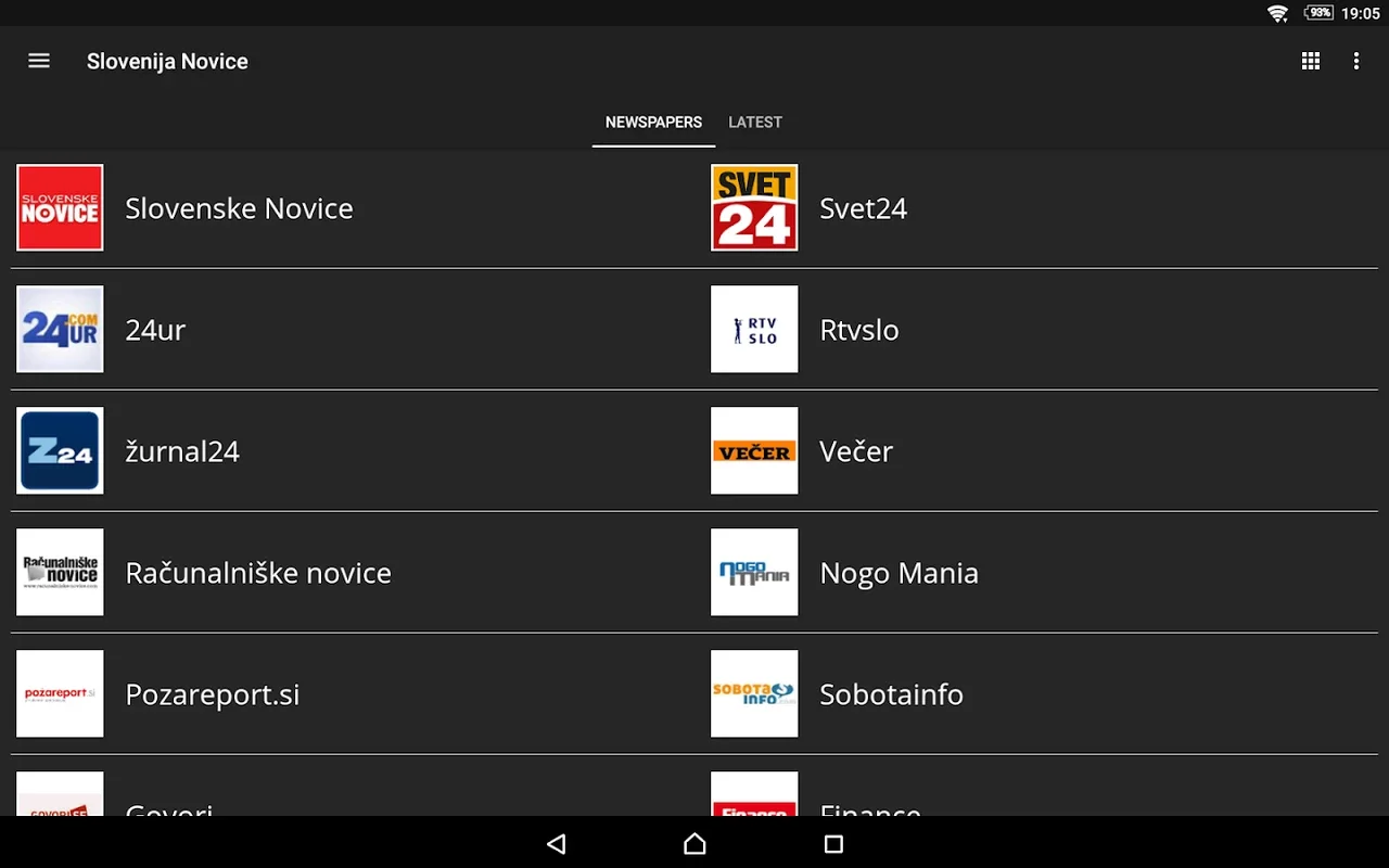 Slovenia News (Novice) for Android - Stay Informed