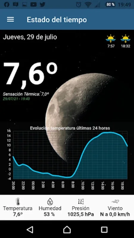 Clima UTN for Android - Accurate Weather & Astronomical Updates