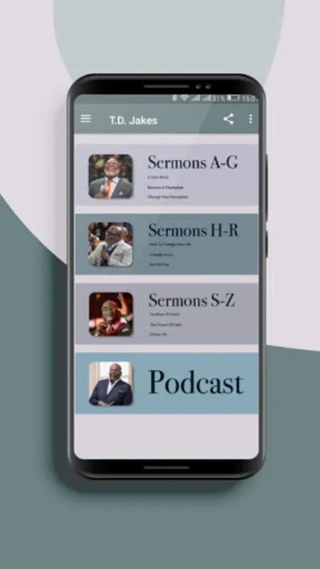 T.D. Jakes Ministries App for Android - Spiritual Enrichment