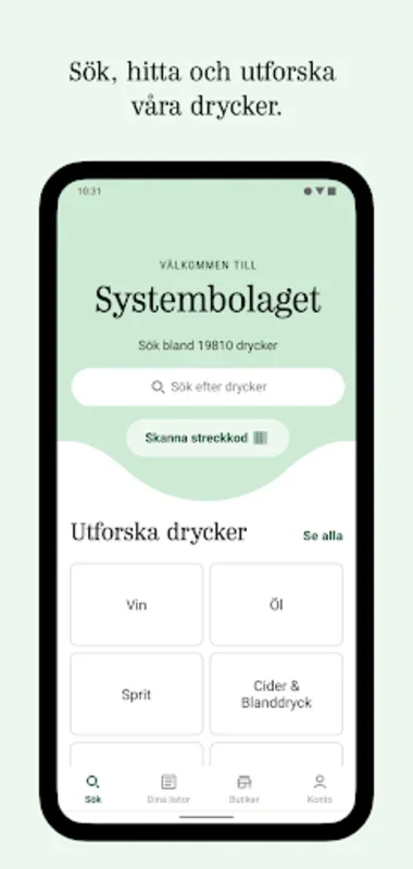 Systembolaget for Android: Streamline Your Drink Shopping