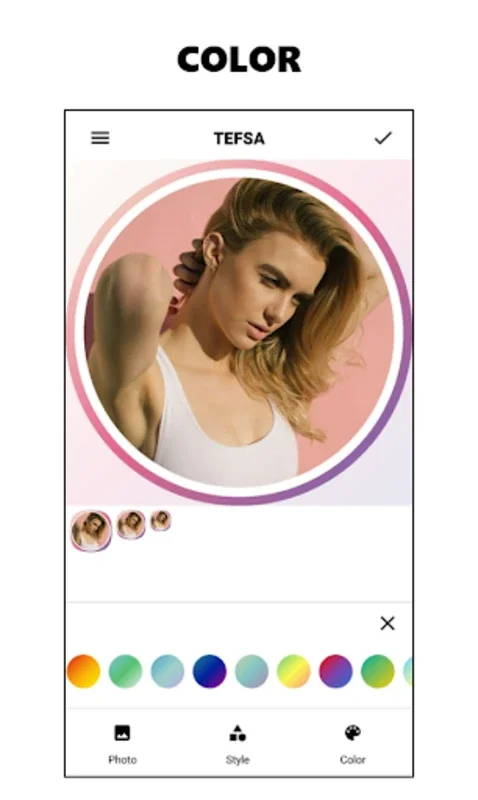 TEFSA: Profile Picture Maker for Android with Privacy