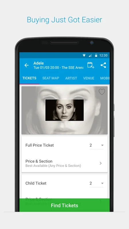 Ticketmaster IE Event Tickets for Android: Seamless Ticket Buying