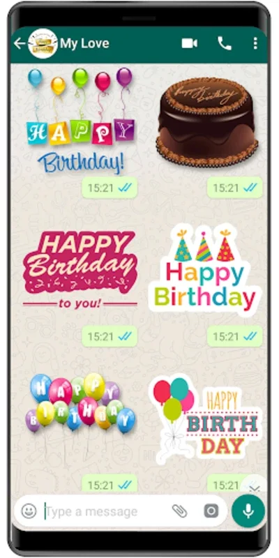 WASticker - Birthday Stickers for Android