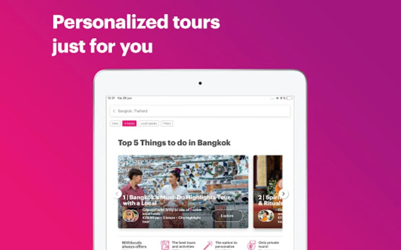 Withlocals - Personal Tours & for Android: Authentic City Explorations