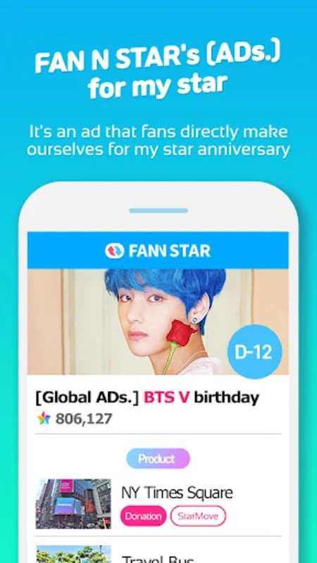 FAN N STAR for Android: Rank Your Favorite K-POP Idols