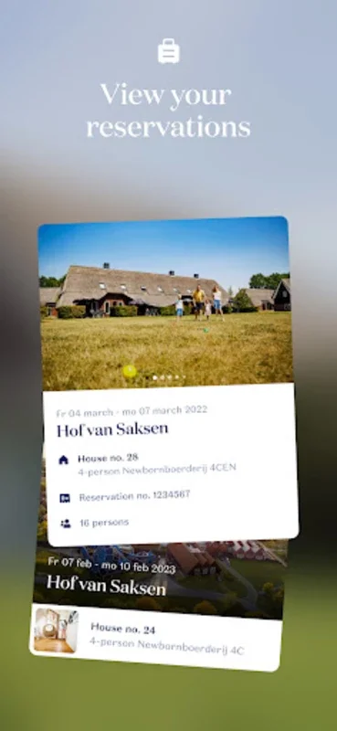 Hof van Saksen App for Android - Seamless Vacation Experience