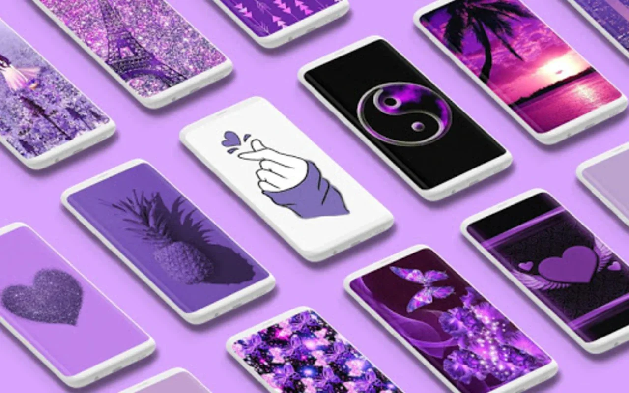 Purple Wallpaper for Android - Customize with HD Themes