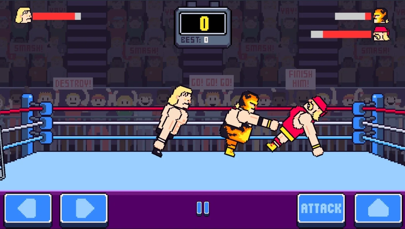 Rowdy Wrestling for Android - Fun and Chaotic Wrestling Experience