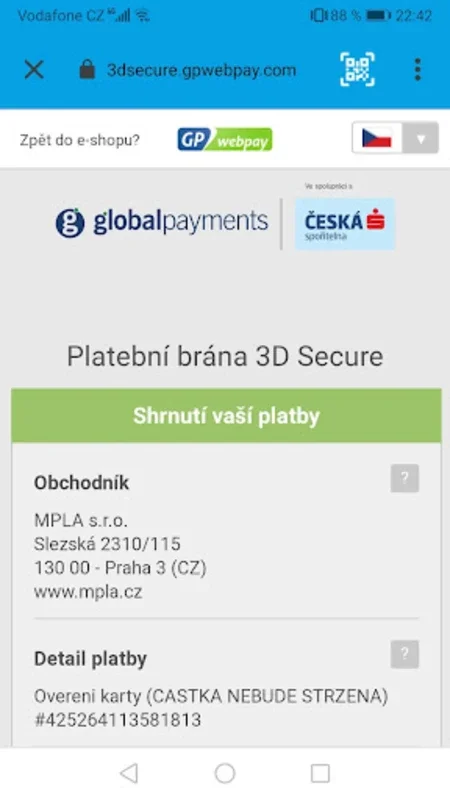 Parkování Praha for Android - Simplify Parking