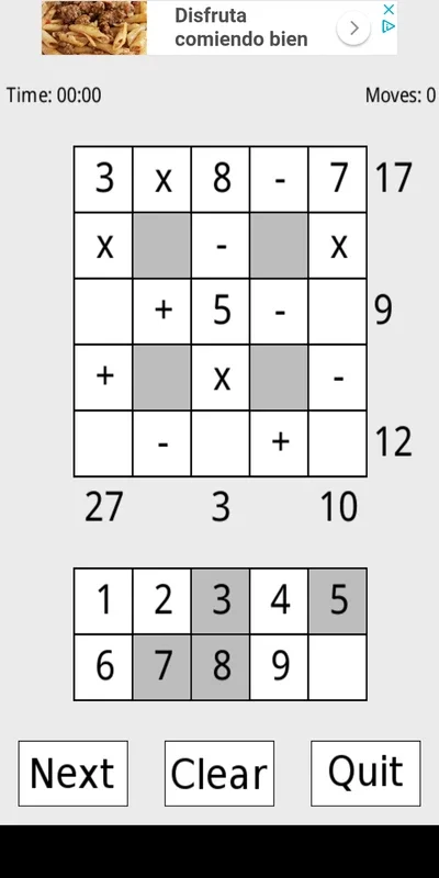 Math Square for Android: Test Your Math Skills with Puzzles