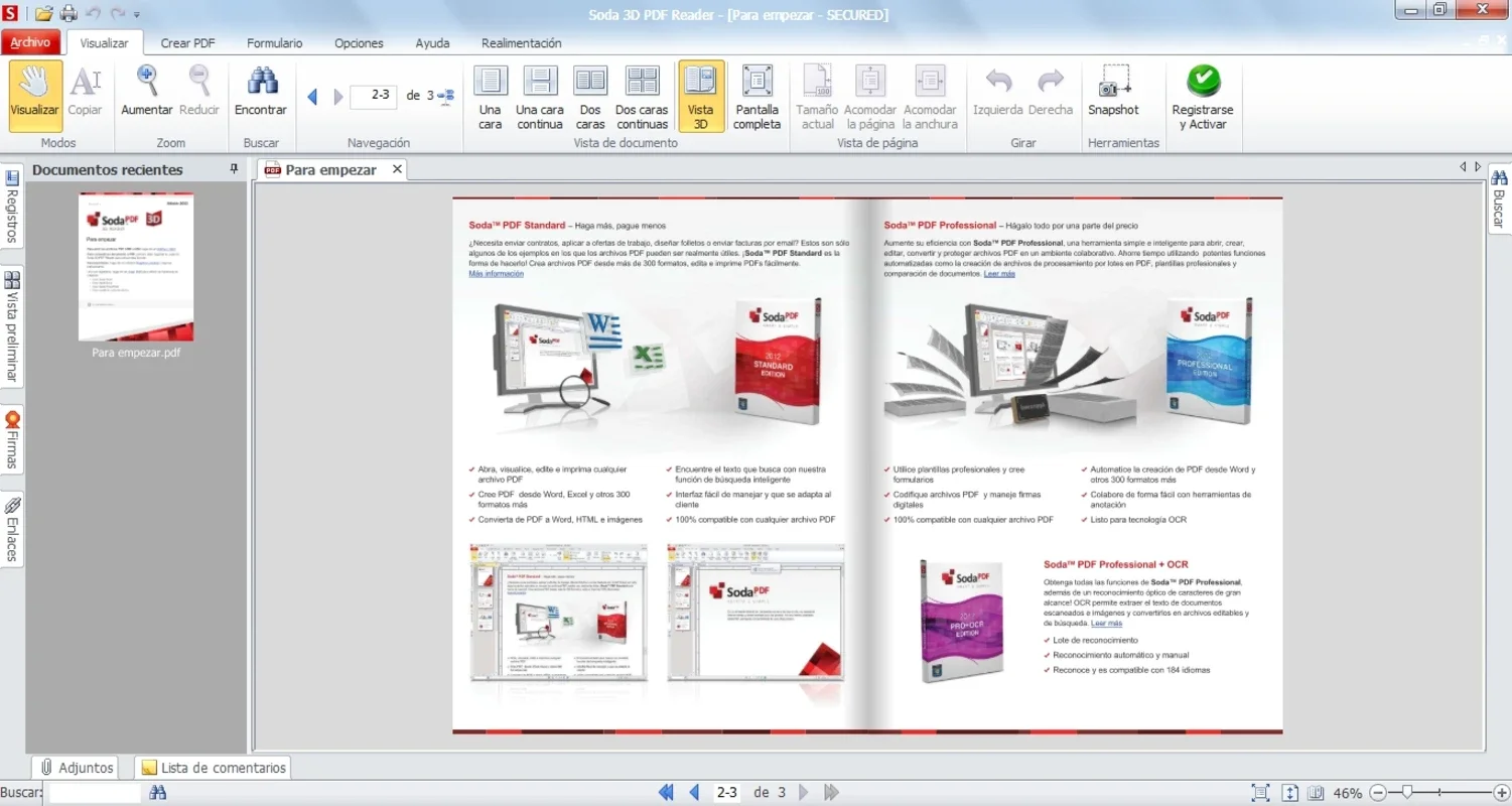 Soda PDF Reader for Windows: 3D Viewing and More