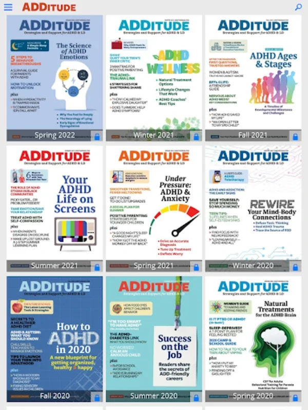 ADDitude Magazine for Android: Insights and Support