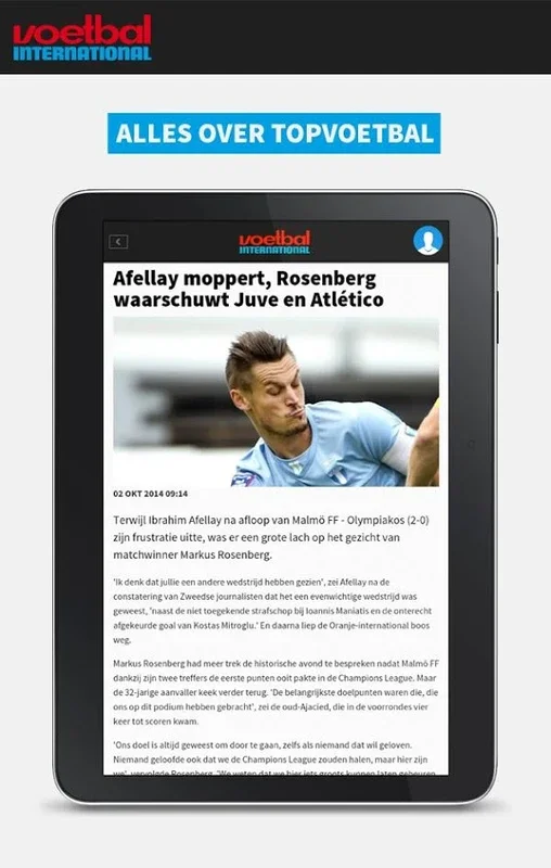 Voetbal International for Android - Stay Updated with Football