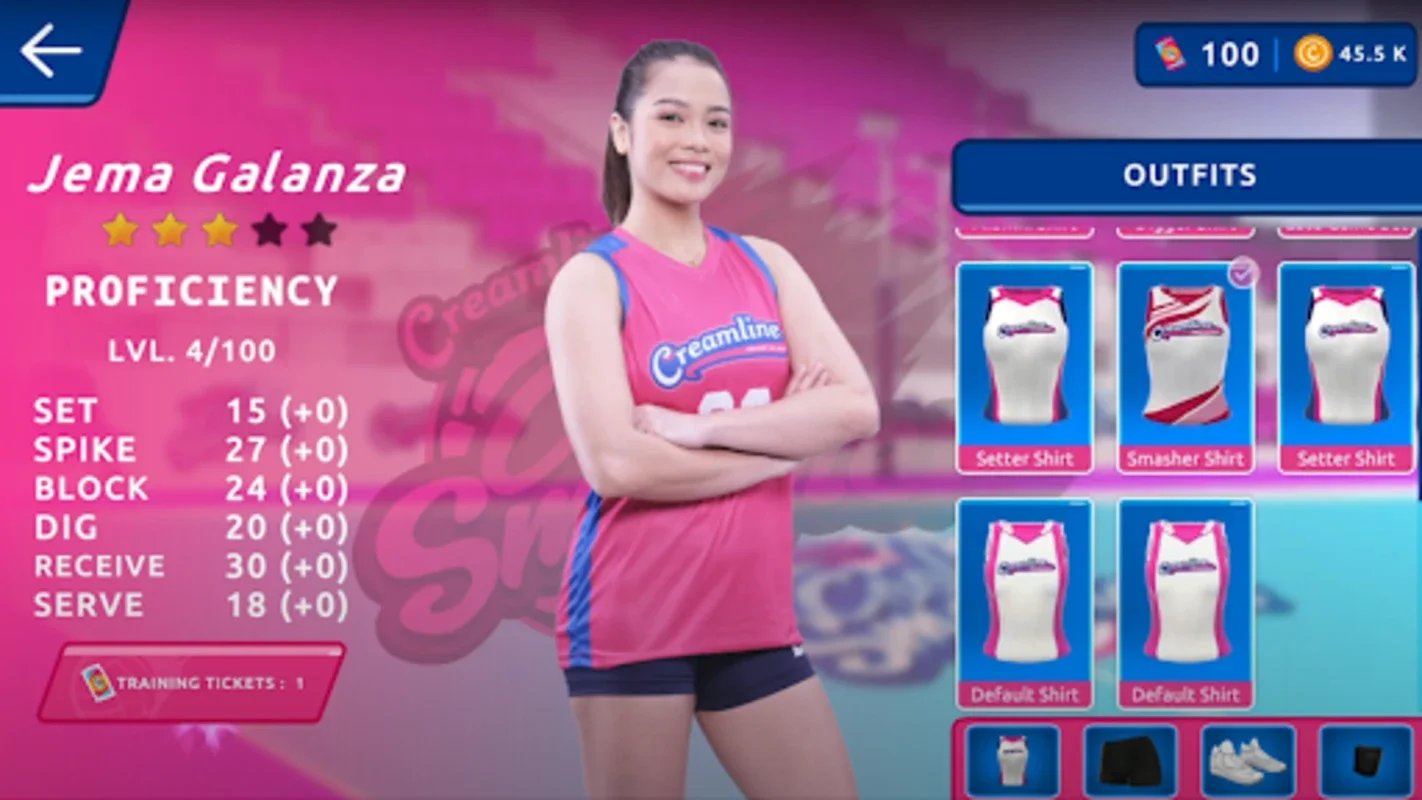 Creamline Good Vibes Smash for Android - Unlock Exciting Volleyball Matches