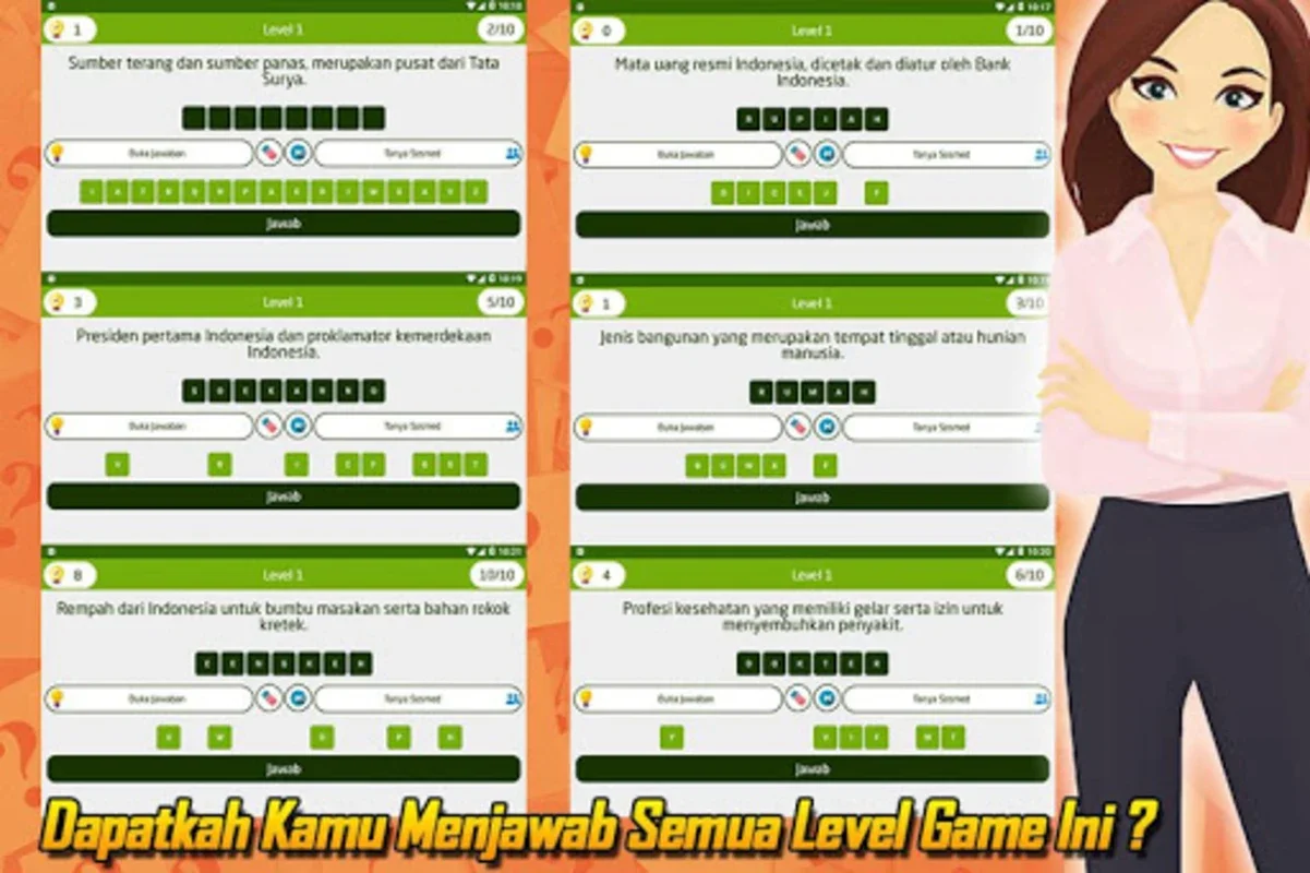 Asah Otak Game for Android: Enhance Vocabulary