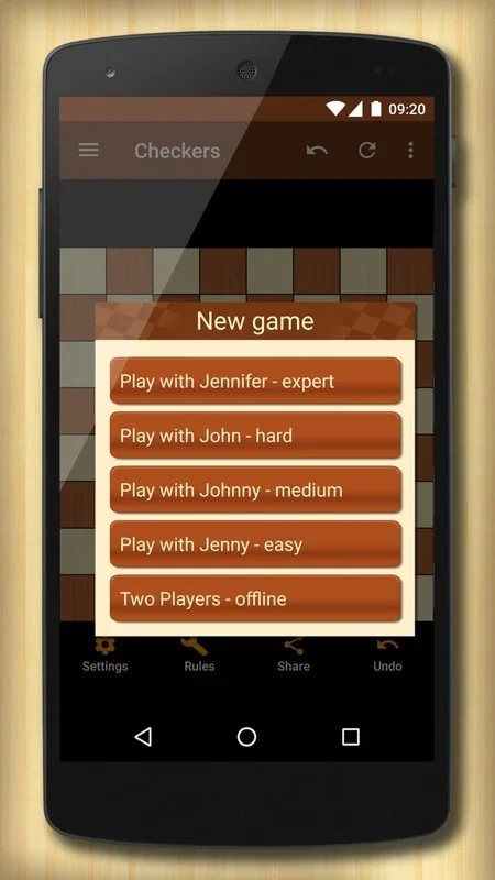 Checkers for Android - Endless Entertainment