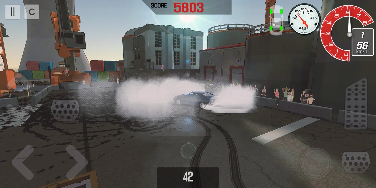 Burnout Masters for Android - Unique Driving Experience