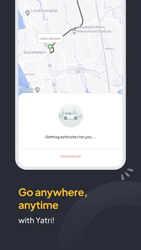 Yatri - Android Ride Booking App for Seamless Commutes