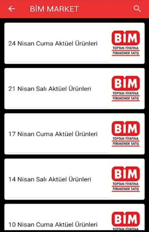 Market Broşürleri for Android - Stay Updated on Market Deals