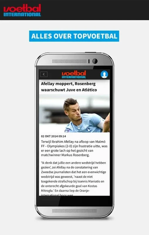 Voetbal International for Android - Stay Updated with Football