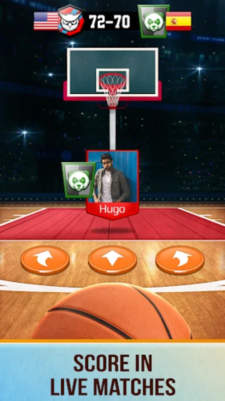 Basketball Rivals: Sports Game for Android - Intense Virtual Basketball