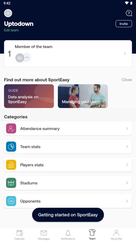 SportEasy for Android - Manage Your Sports Team