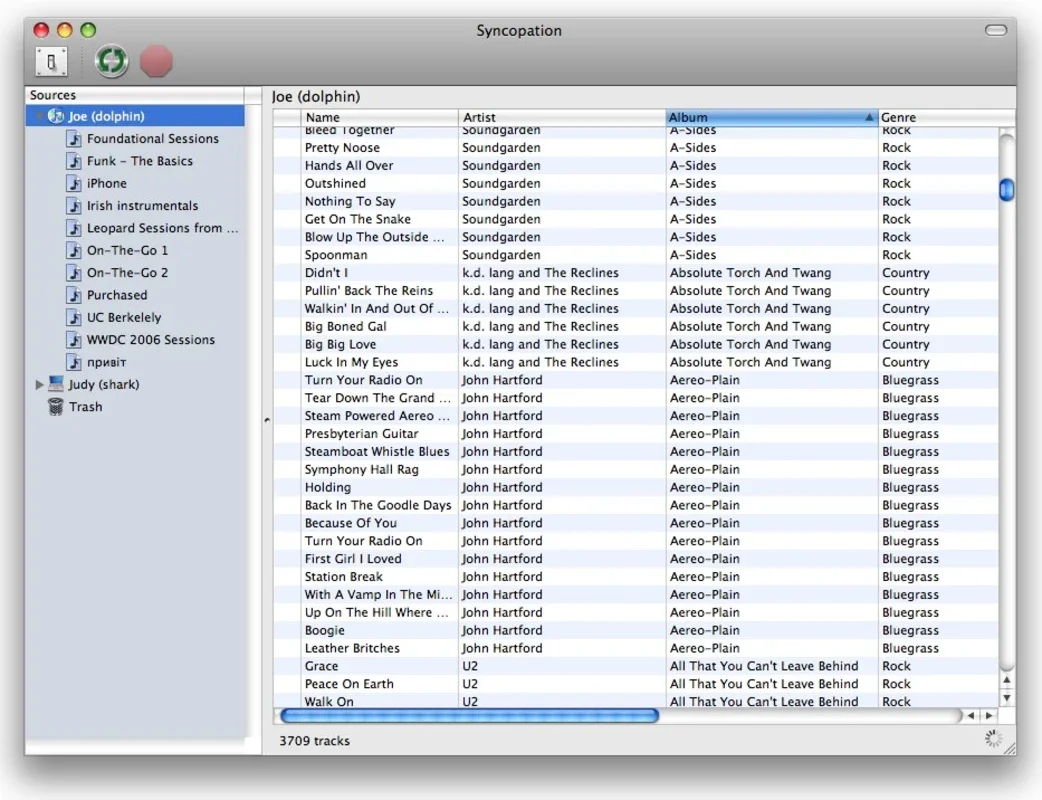 Syncopation for Mac: Seamless iTunes Library Sync