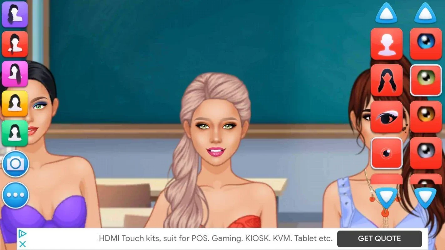 College Girls Team Makeover for Android - Fashionable Fun