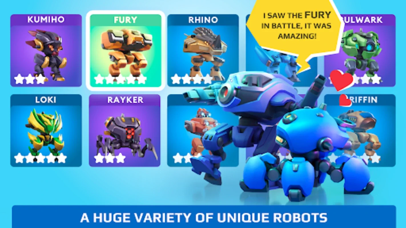 Little Big Robots for Android - Immerse in Global Multiplayer Combat