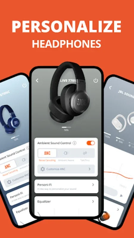 JBL Headphones for Android - Customize Sound & Manage Battery