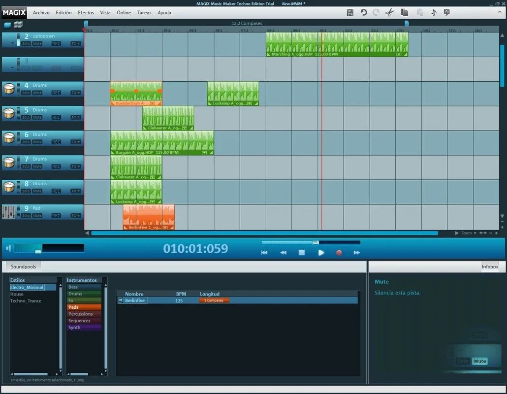 MAGIX Music Maker Techno Edition for Windows - Create Techno Music