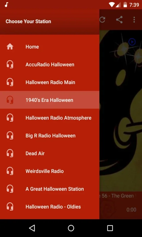 Spooky Halloween Radio for Android - Scary Music Hub