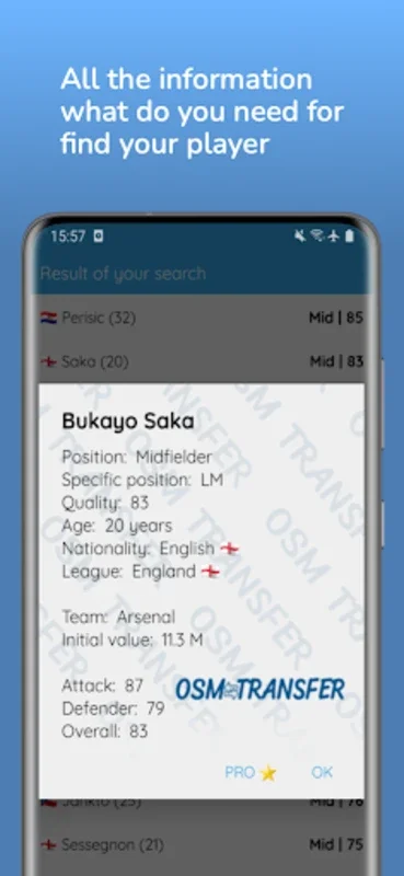 OSM Transfer: Scout list for Android - Manage Scout Lists