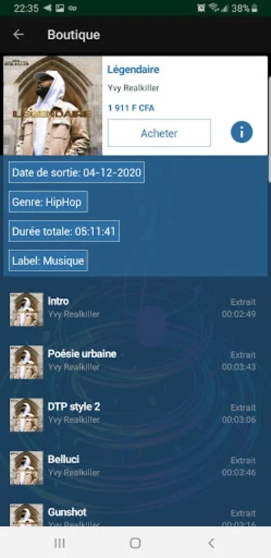 GSTOREMUSIC for Android - Explore Gabonese Music