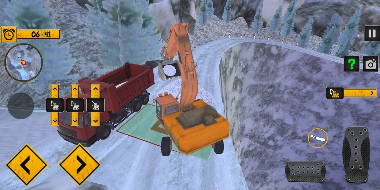 Offroad Snow Excavator Simulator for Android: Realistic Gaming