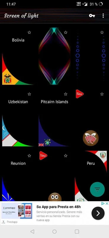 Screen of Light for Android - Customize Your Device