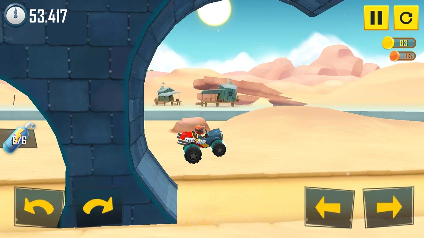 Motocraft for Android: Challenging 2D Driving Game