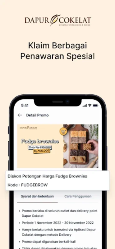 Dapur Cokelat for Android: Indulge in Chocolates and Earn Rewards