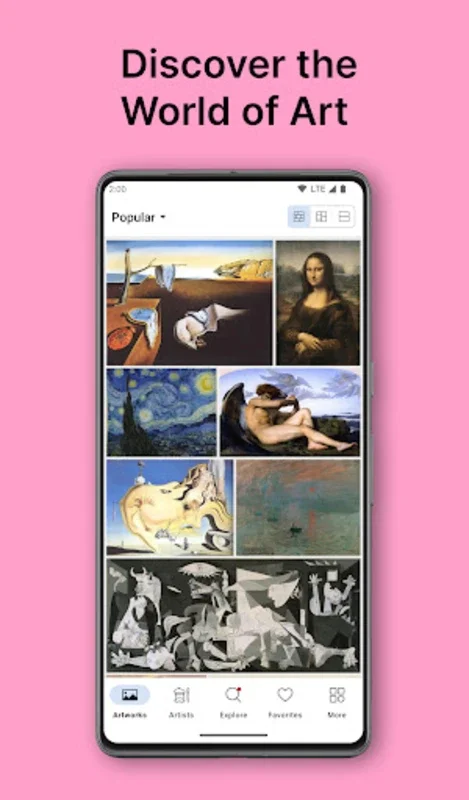 Artier for Android: Explore Global Art and Culture