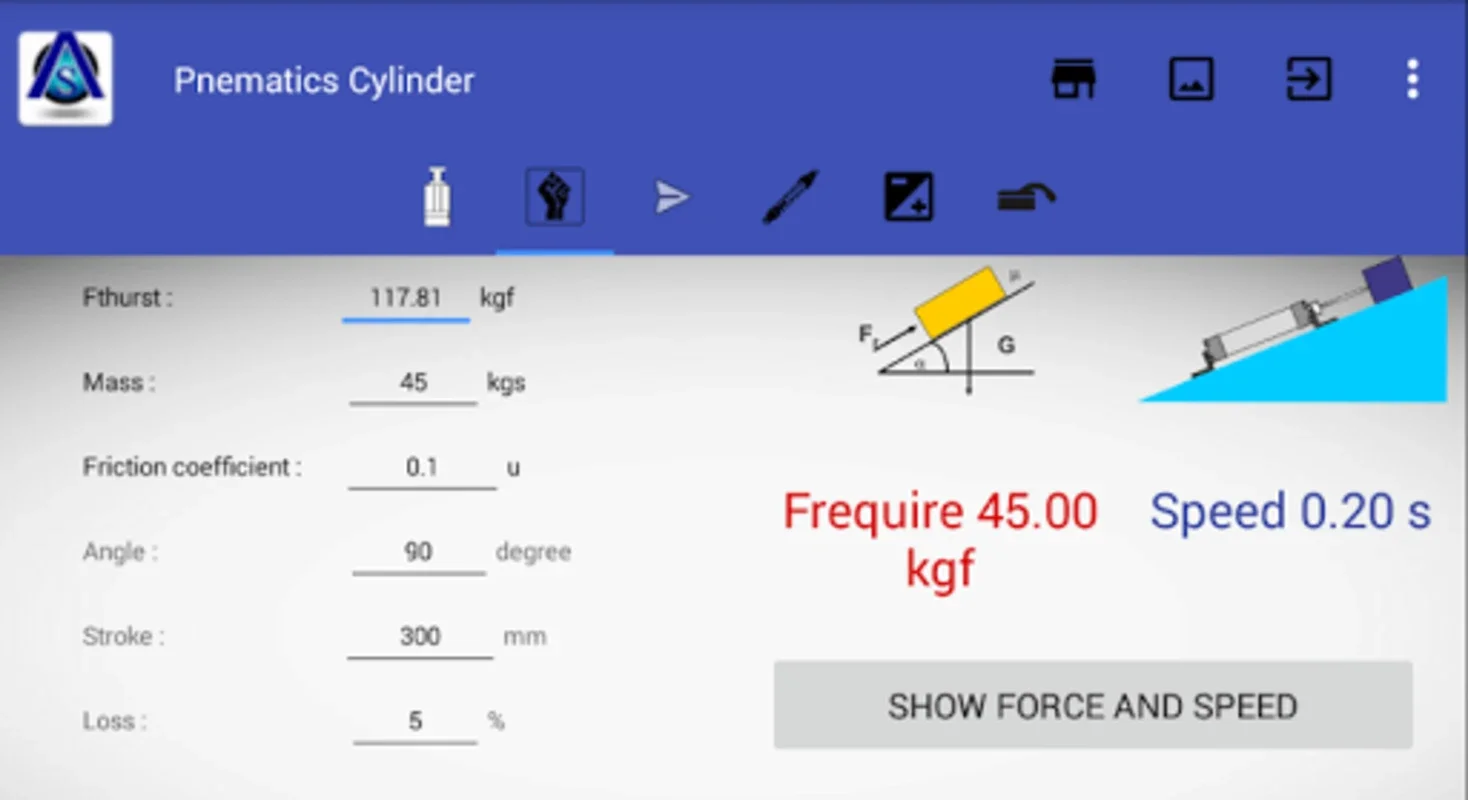 Pneumatic Cylinder Calculator for Android: Streamline Your Calculations