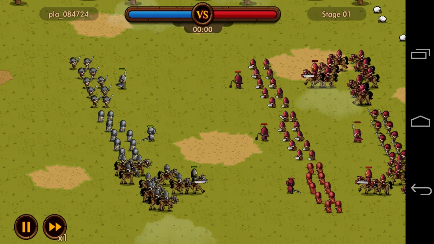 Mini Warriors for Android - Conquer the Battlefield