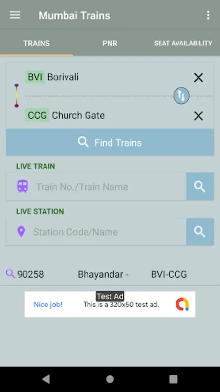 Mumbai Trains for Android - Simplify Your Commute