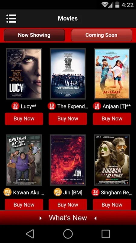 TGV Cinemas for Android - Hassle - Free Movie Ticket Purchase