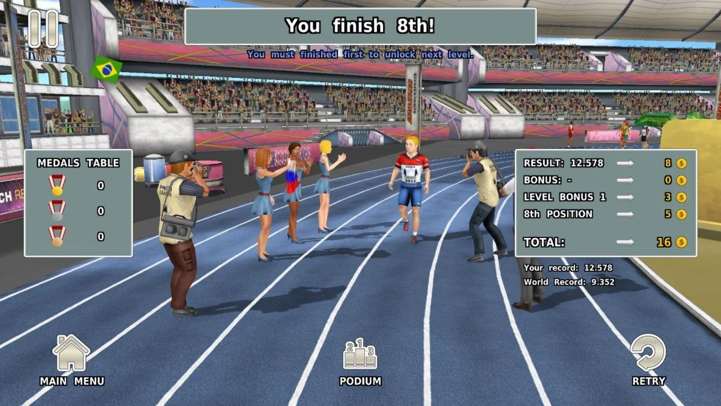 Athletics 3: Summer Sports for Android - Compete in Olympic Sports