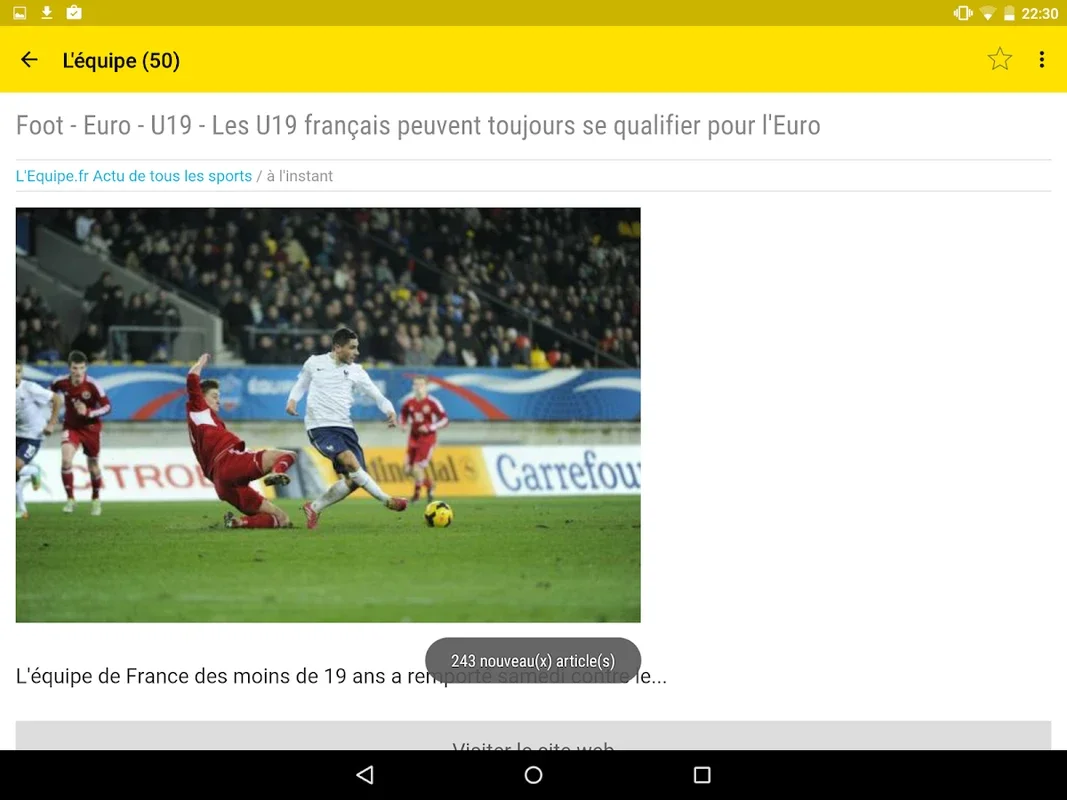 Info Sport for Android - Stay Updated with Sports News