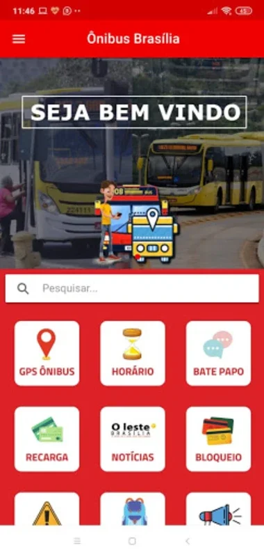 Ônibus Brasília for Android - Real-Time Bus Tracking