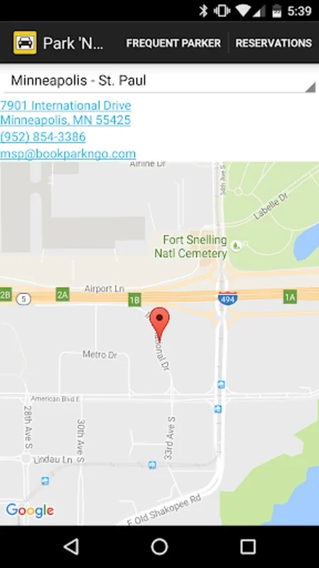 Park 'N Go Airport Parking for Android - Simplify Your Airport Parking
