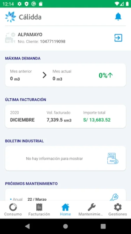 Oficina Empresas for Android - Manage Natural Gas Needs Efficiently