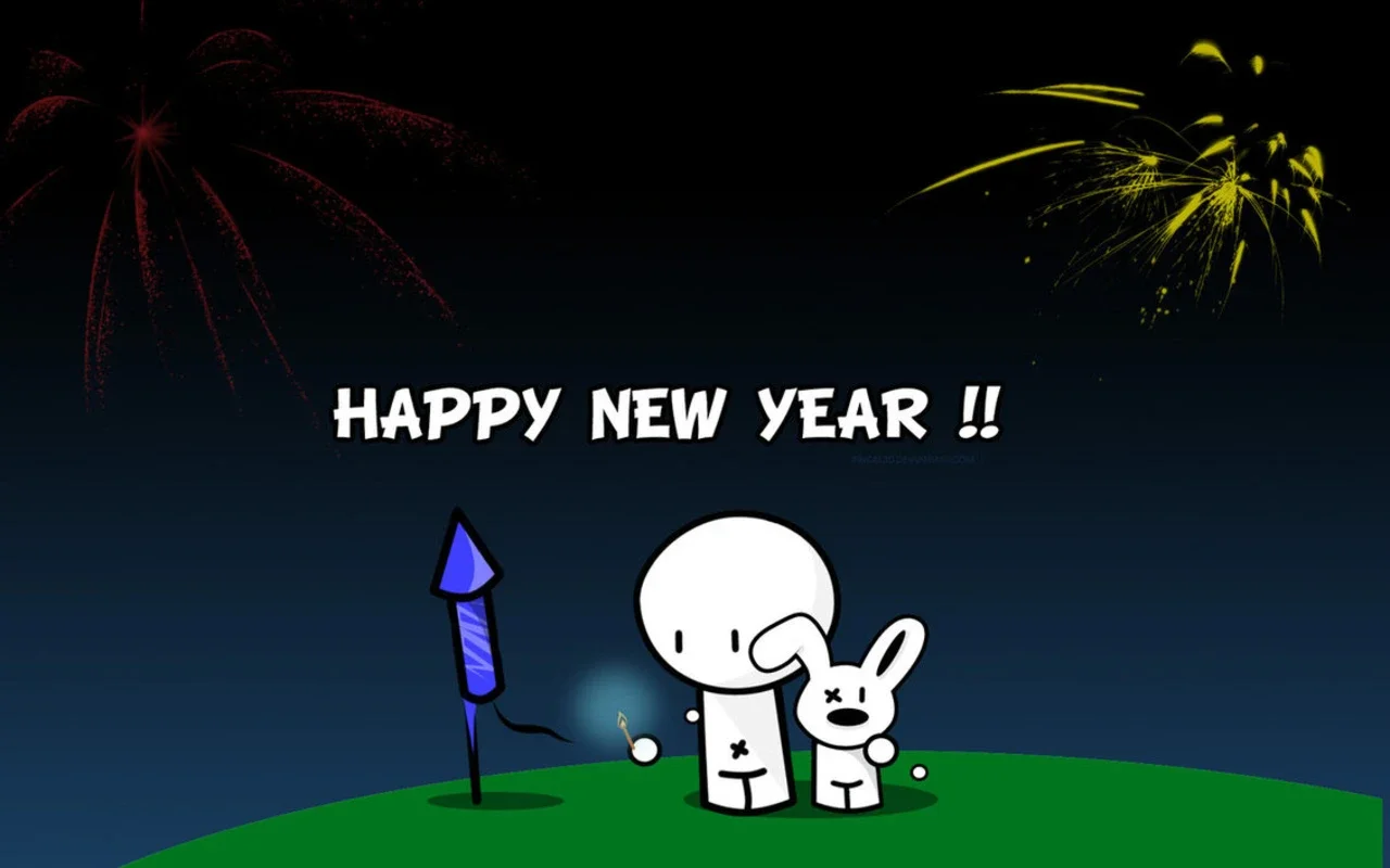 Happy New Year Wallpaper for Windows - Free Download from AppHuts